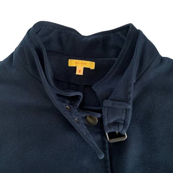 Via Penny Lane Reworked Apparel Jimi Hendrix Experience Custom Navy Blue Jacket - Picture 4 of 11